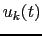 $u_k(t)$