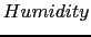 $Humidity$
