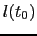 $l(t_0)$