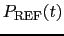 $P_{\rm REF}(t)$