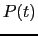 $P(t)$