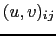 $(u,v)_{ij}$