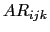 $AR_{ijk}$
