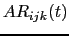 $AR_{ijk}(t)$